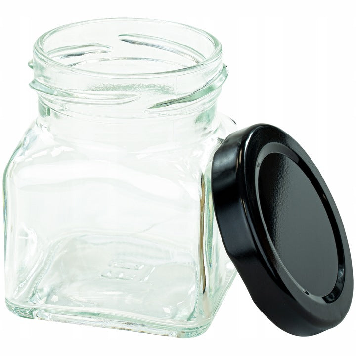 Słoik na przyprawy 120ml 24 sztuki + 200 naklejek